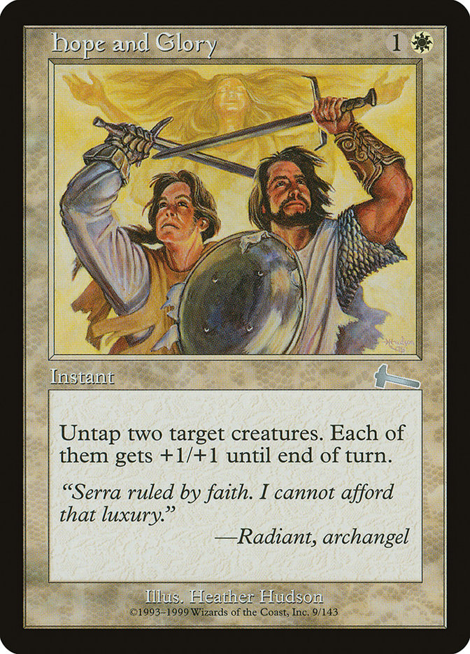 Hope and Glory [Urza's Legacy] | D20 Games