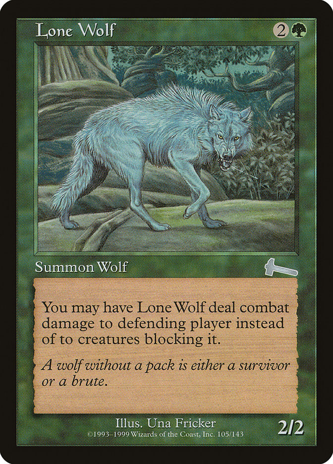 Lone Wolf [Urza's Legacy] | D20 Games
