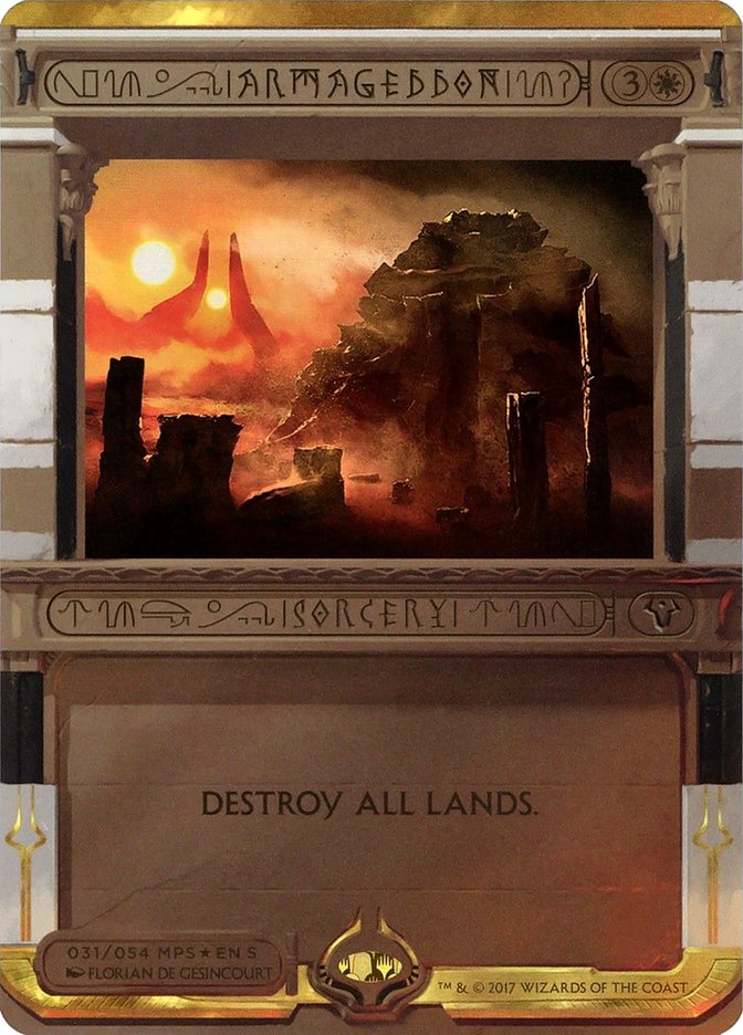 Armageddon (Invocation) [Amonkhet Invocations] | D20 Games