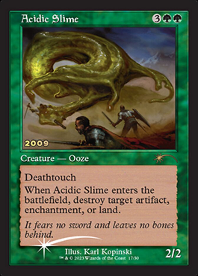 Acidic Slime [30th Anniversary Promos] | D20 Games