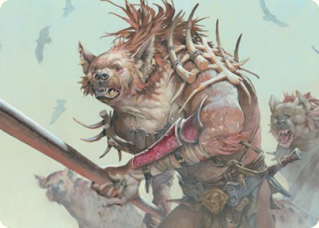 Gnoll Art Card [Dungeons & Dragons: Adventures in the Forgotten Realms Art Series] | D20 Games