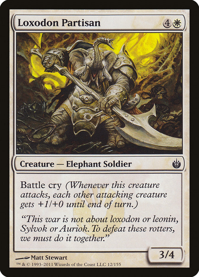 Loxodon Partisan [Mirrodin Besieged] | D20 Games