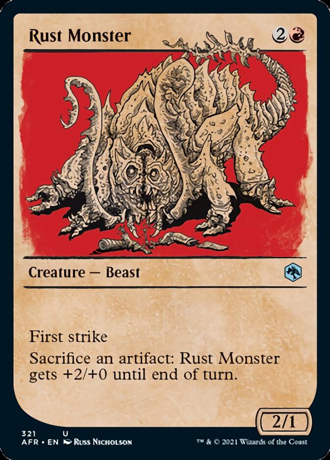 Rust Monster (Showcase) [Dungeons & Dragons: Adventures in the Forgotten Realms] | D20 Games