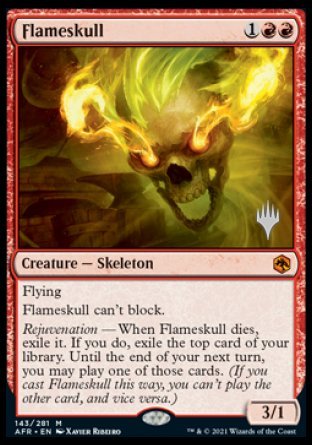 Flameskull (Promo Pack) [Dungeons & Dragons: Adventures in the Forgotten Realms Promos] | D20 Games