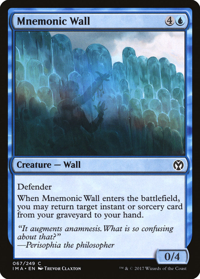 Mnemonic Wall [Iconic Masters] | D20 Games