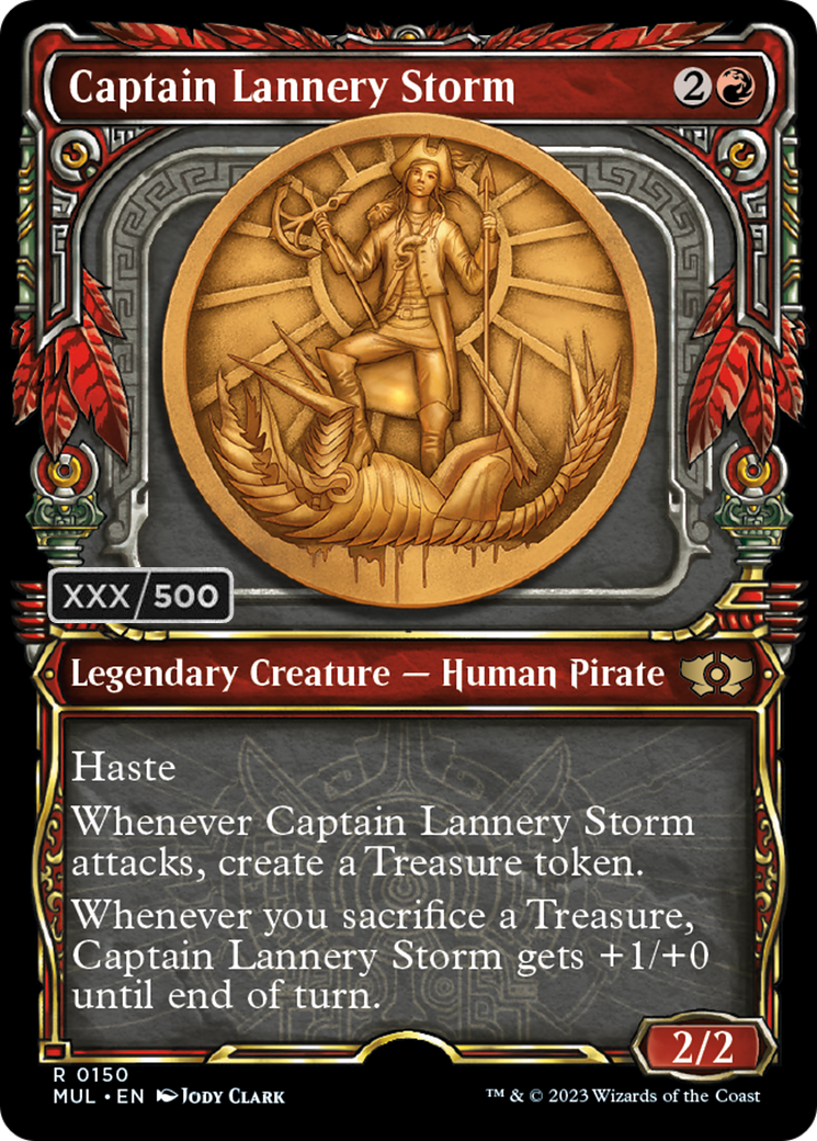 Captain Lannery Storm (Serialized) [Multiverse Legends] | D20 Games