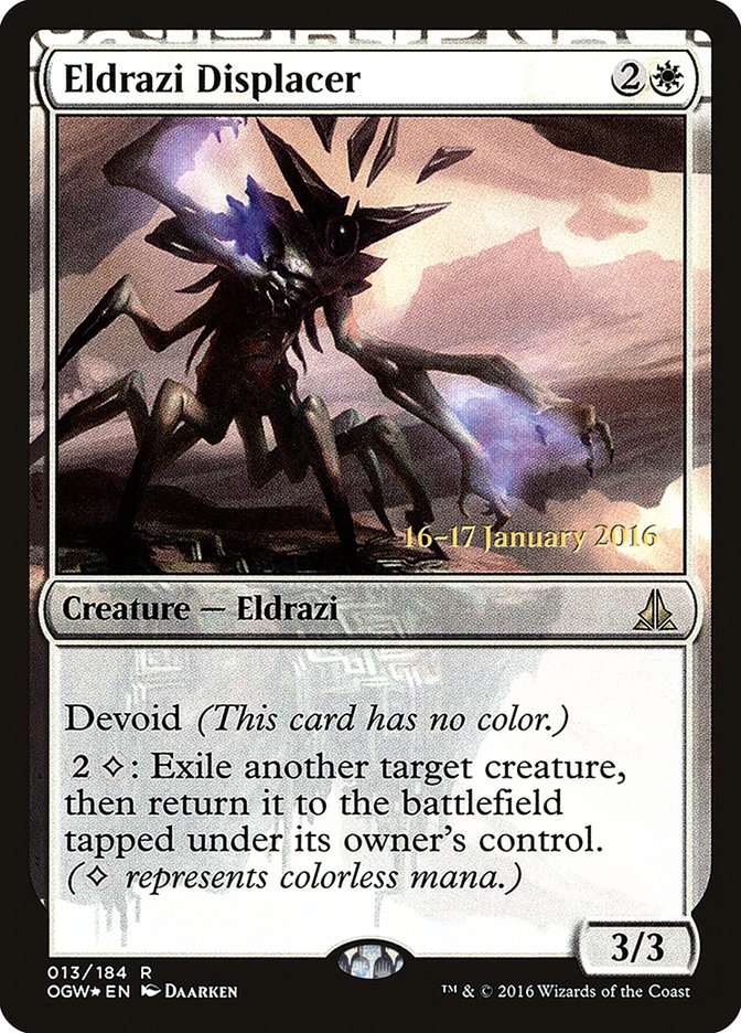 Eldrazi Displacer [Oath of the Gatewatch Prerelease Promos] | D20 Games