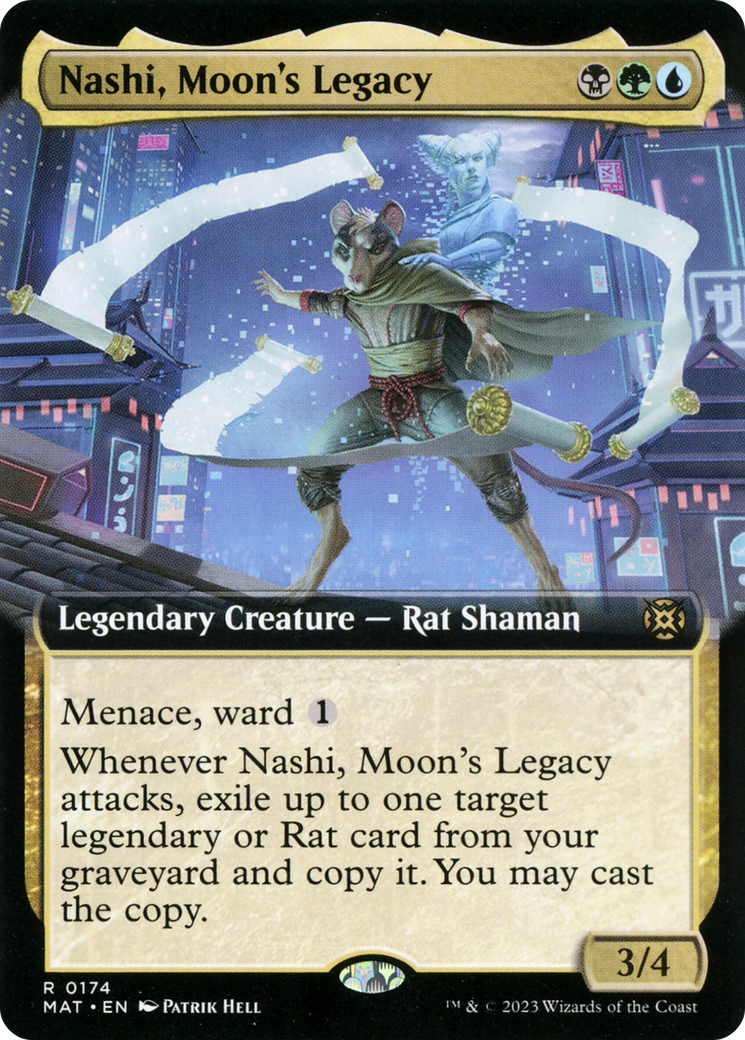 Nashi, Moon's Legacy (Extended Art) [March of the Machine: The Aftermath] | D20 Games