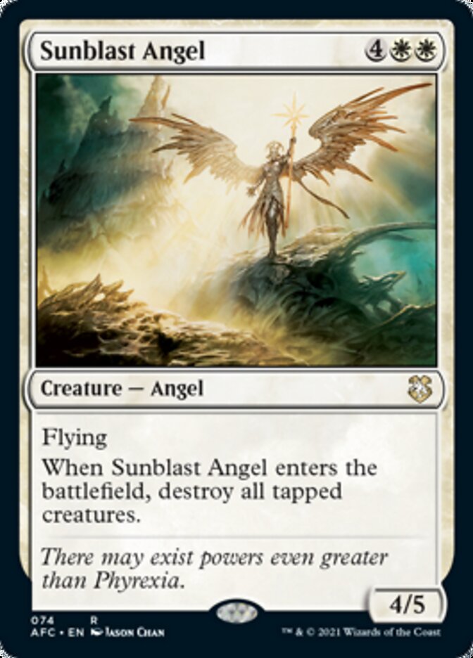 Sunblast Angel [Dungeons & Dragons: Adventures in the Forgotten Realms Commander] | D20 Games