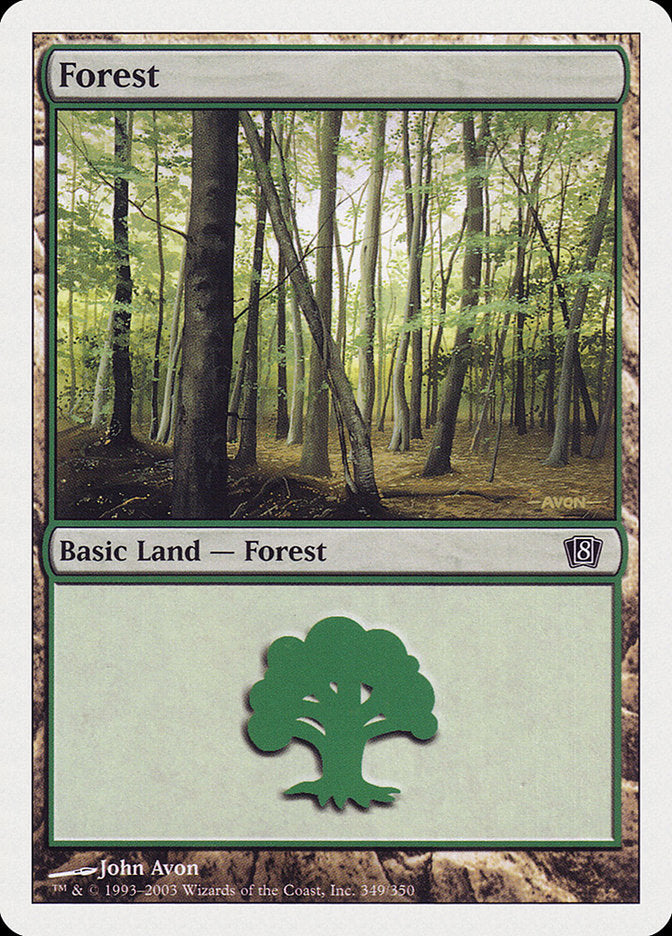 Forest (349) [Eighth Edition] | D20 Games