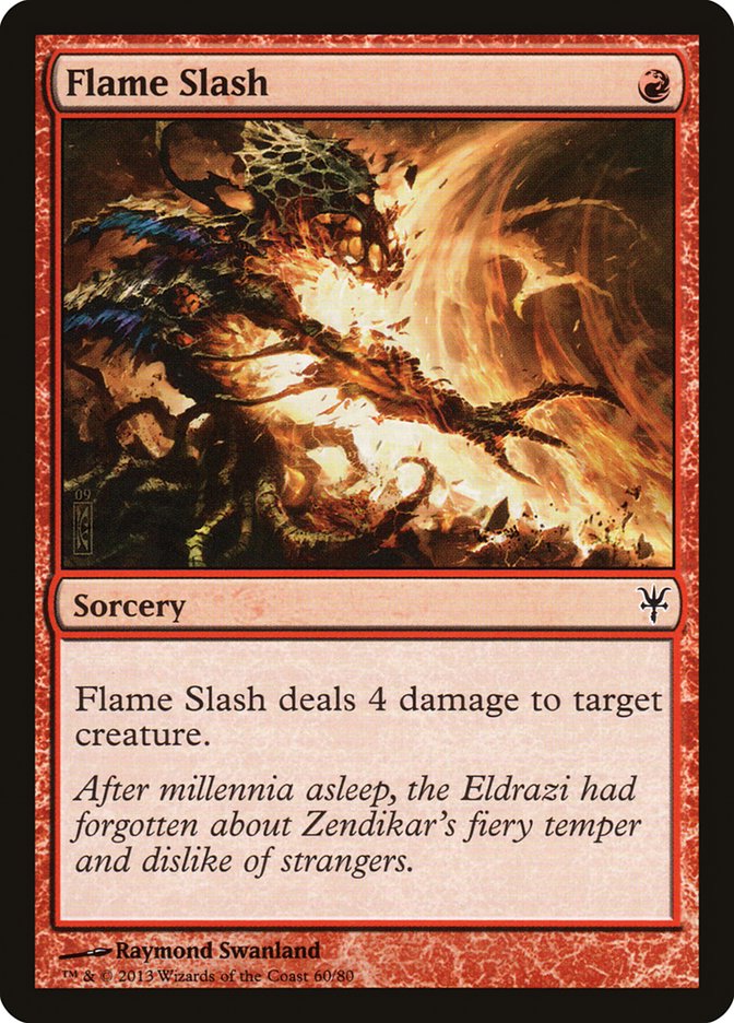 Flame Slash [Duel Decks: Sorin vs. Tibalt] | D20 Games