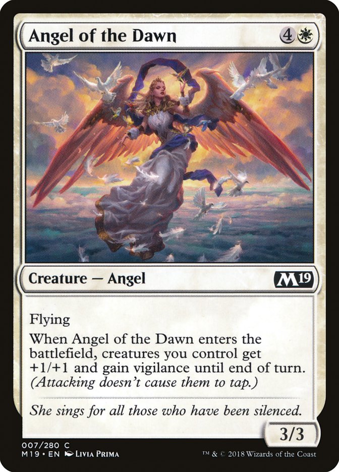 Angel of the Dawn [Core Set 2019] | D20 Games