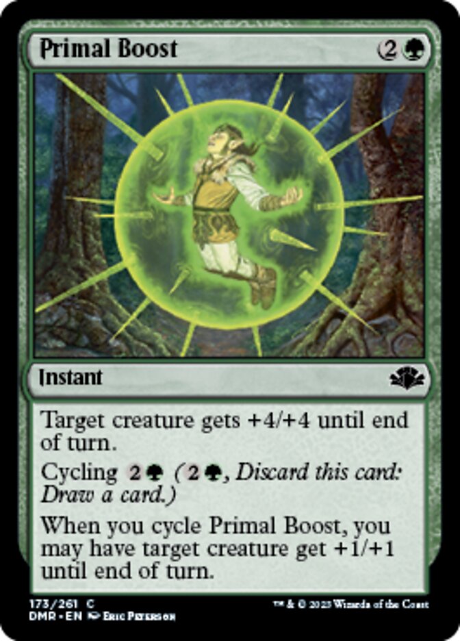 Primal Boost [Dominaria Remastered] | D20 Games