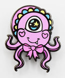 Baby Monster Pin: Eye Monster Enamel Pin Foam Brain Games