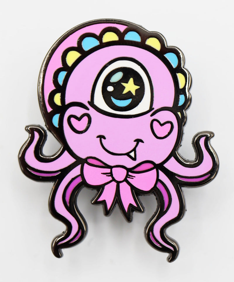 Baby Monster Pin: Eye Monster Enamel Pin Foam Brain Games
