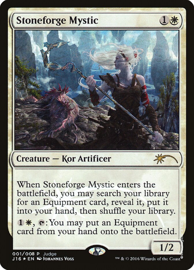 Stoneforge Mystic [Judge Gift Cards 2016] | D20 Games