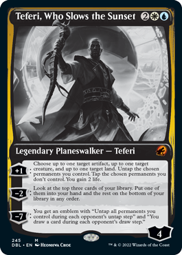 Teferi, Who Slows the Sunset [Innistrad: Double Feature] | D20 Games