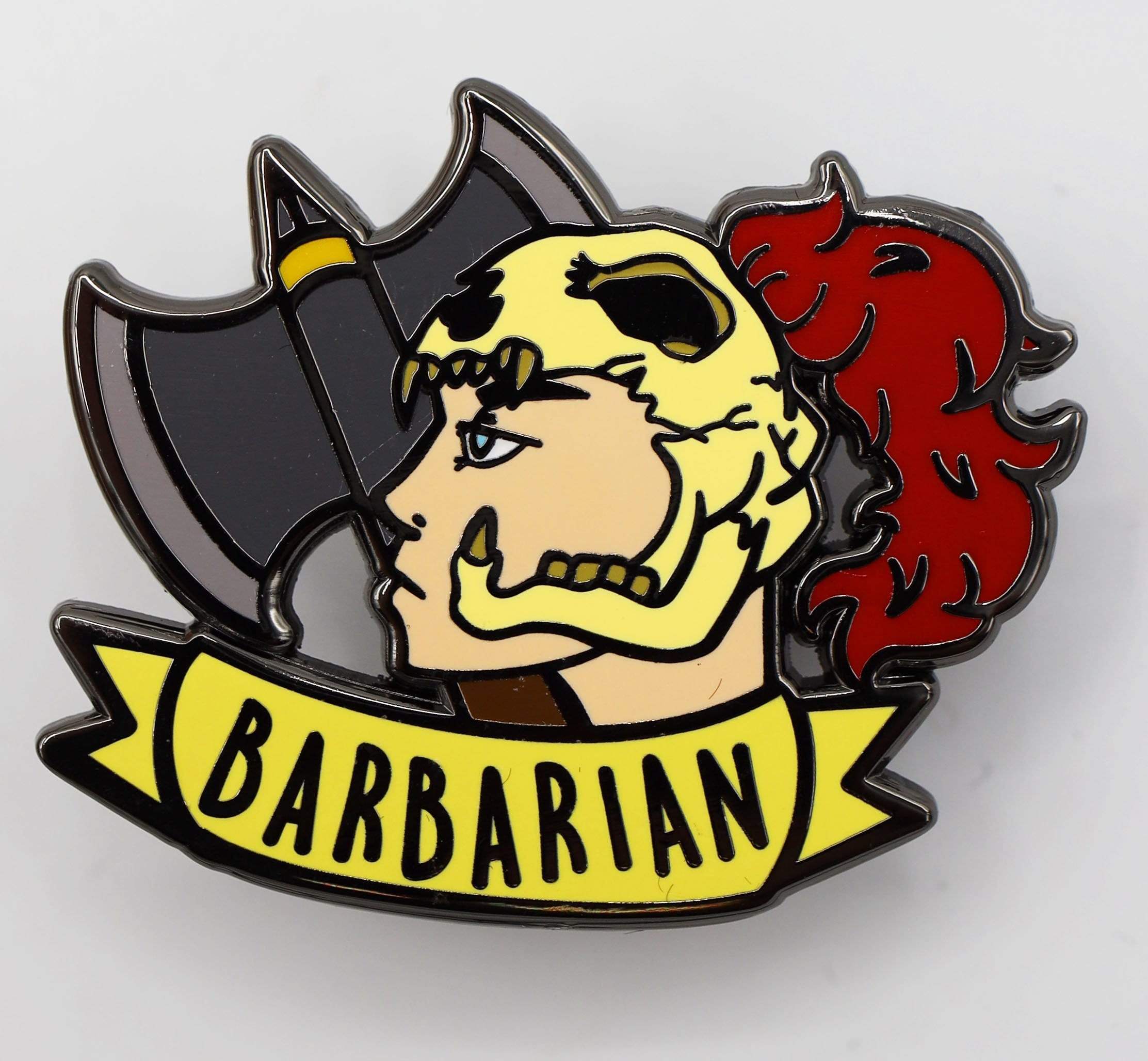 Banner Class Pins: Barbarian | D20 Games