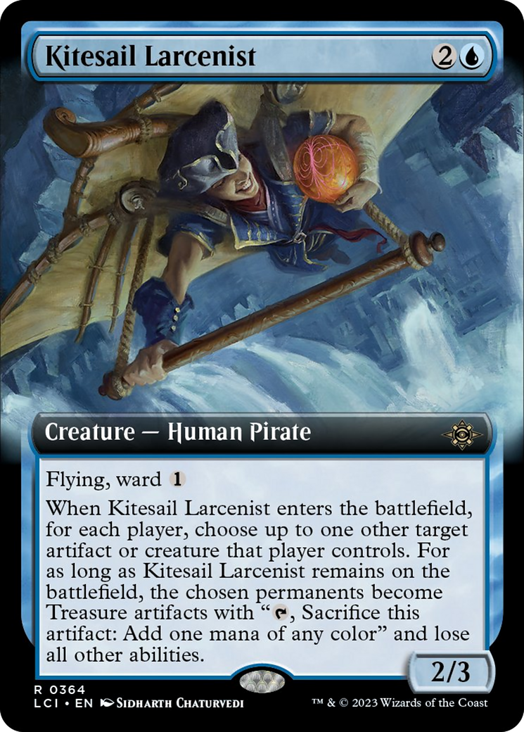 Kitesail Larcenist (Extended Art) [The Lost Caverns of Ixalan] | D20 Games