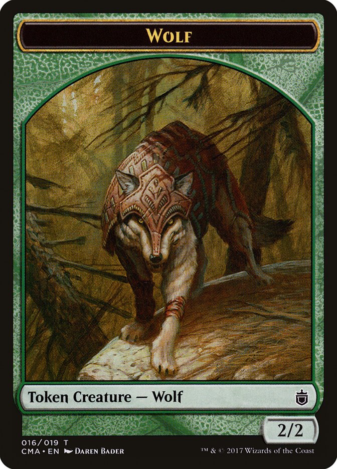 Wolf (016/019) [Commander Anthology Tokens] | D20 Games