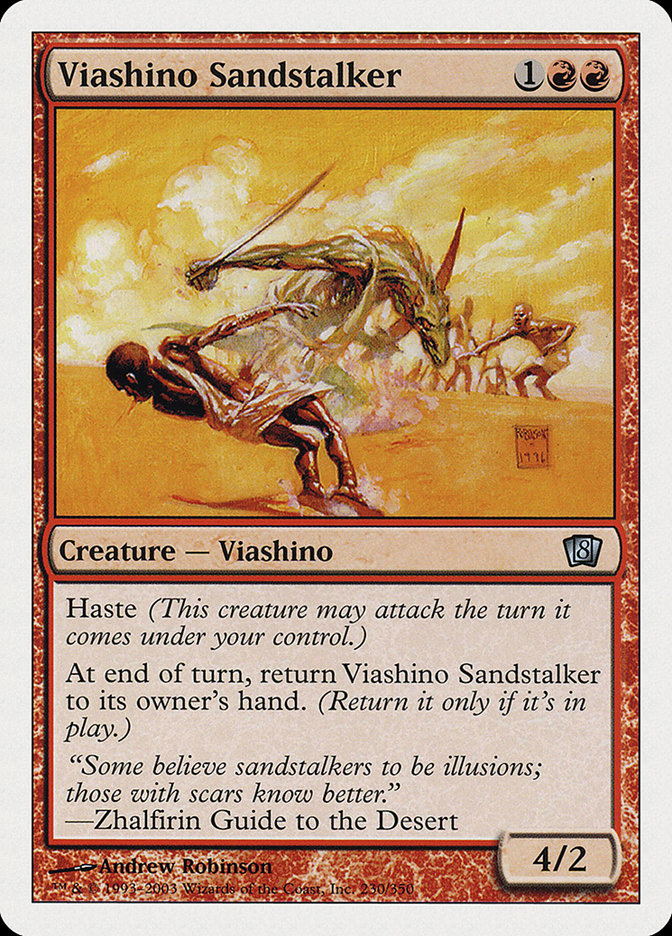 Viashino Sandstalker [Eighth Edition] | D20 Games