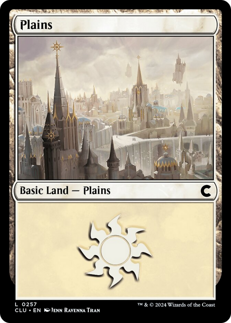 Plains (0257) [Ravnica: Clue Edition] | D20 Games