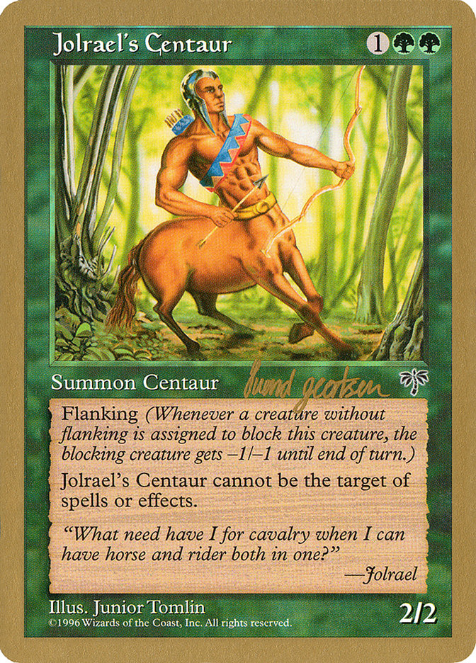 Jolrael's Centaur (Svend Geertsen) [World Championship Decks 1997] | D20 Games