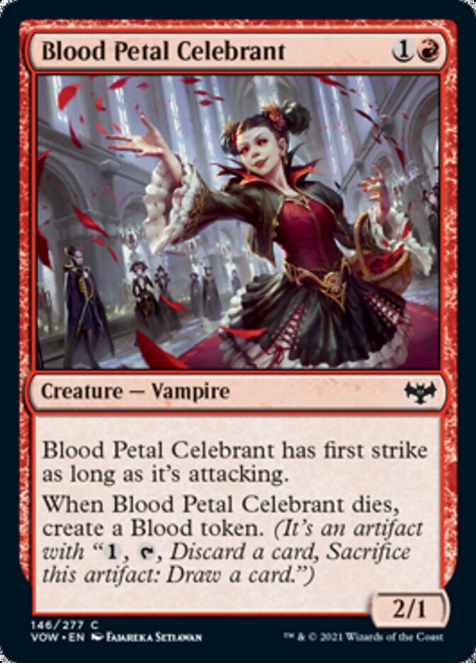 Blood Petal Celebrant [Innistrad: Crimson Vow] | D20 Games