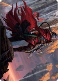 Anowon, the Ruin Thief Art Card [Zendikar Rising Art Series] | D20 Games