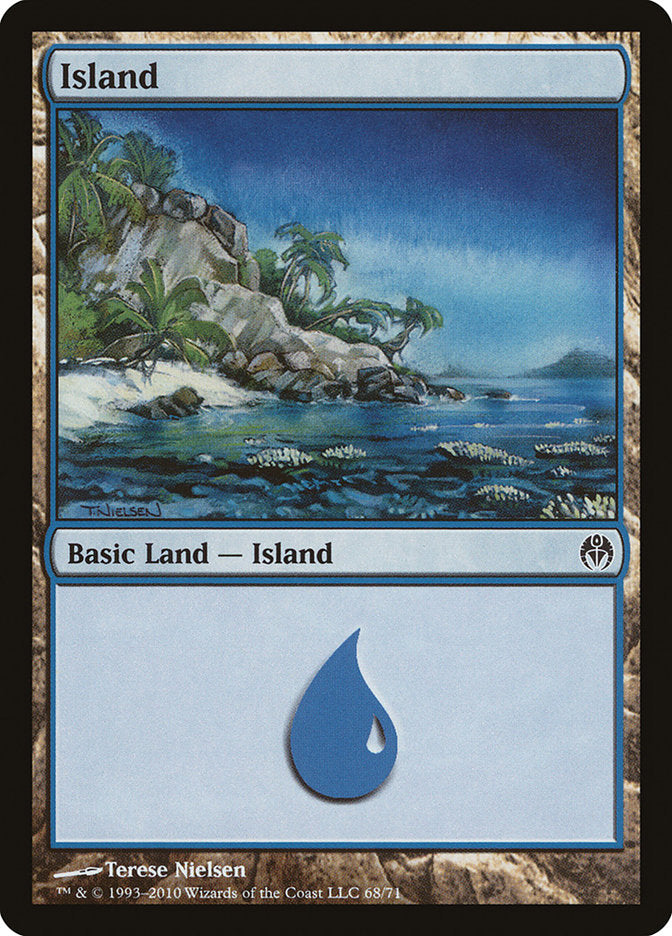 Island (68) [Duel Decks: Phyrexia vs. the Coalition] | D20 Games