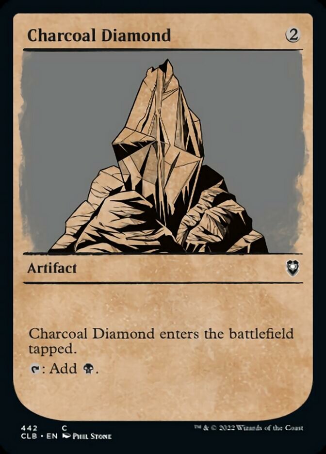 Charcoal Diamond (Showcase) [Commander Legends: Battle for Baldur's Gate] | D20 Games