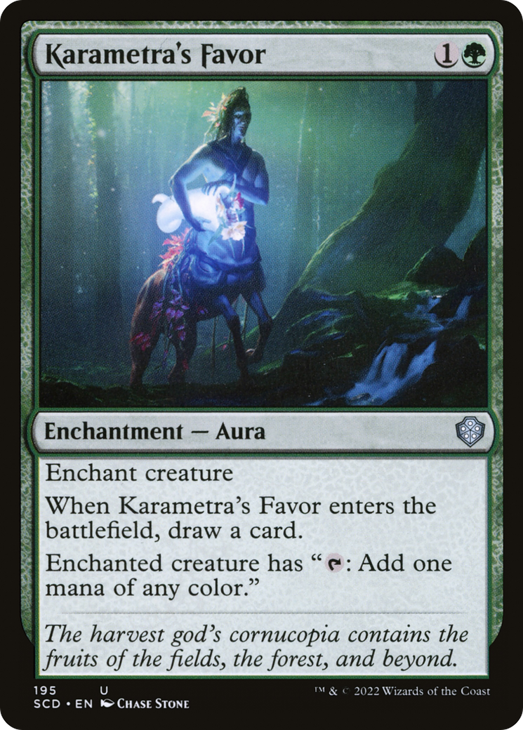 Karametra's Favor [Starter Commander Decks] | D20 Games