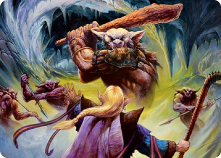 Den of the Bugbear (Dungeon Module) Art Card [Dungeons & Dragons: Adventures in the Forgotten Realms Art Series] | D20 Games