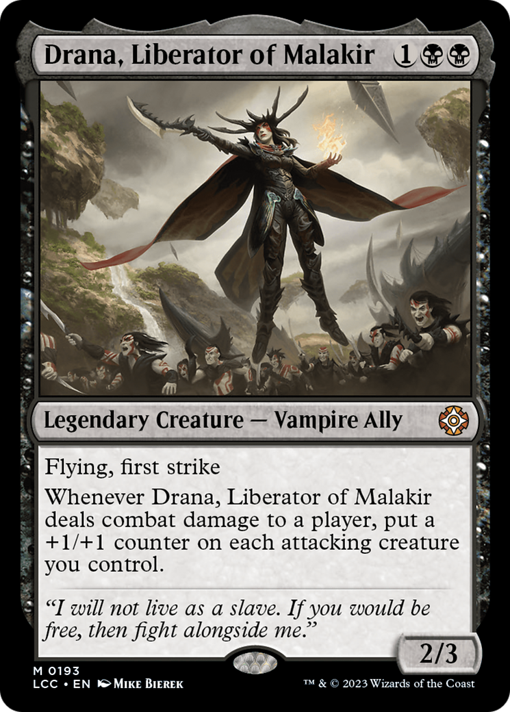 Drana, Liberator of Malakir [The Lost Caverns of Ixalan Commander] | D20 Games