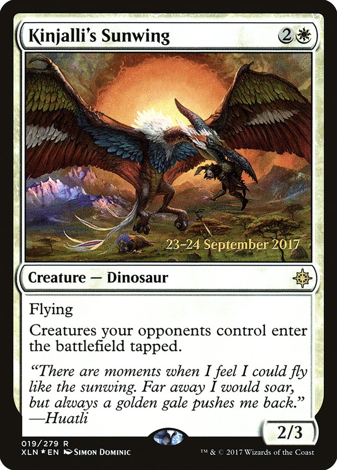 Kinjalli's Sunwing  [Ixalan Prerelease Promos] | D20 Games