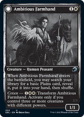 Ambitious Farmhand // Seasoned Cathar [Innistrad: Double Feature] | D20 Games