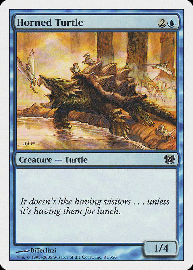 Horned Turtle [Ninth Edition] | D20 Games