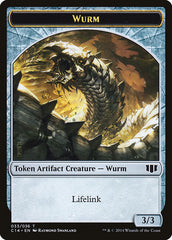 Wurm (033/036) // Goat Double-sided Token [Commander 2014 Tokens] | D20 Games