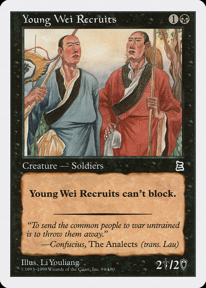 Young Wei Recruits [Portal Three Kingdoms] | D20 Games