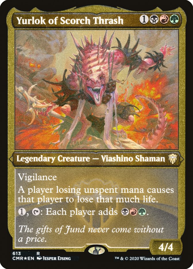 Yurlok of Scorch Thrash (Etched) [Commander Legends] | D20 Games