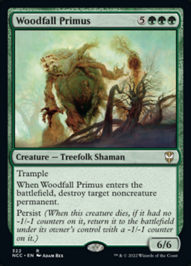 Woodfall Primus [Streets of New Capenna Commander] | D20 Games