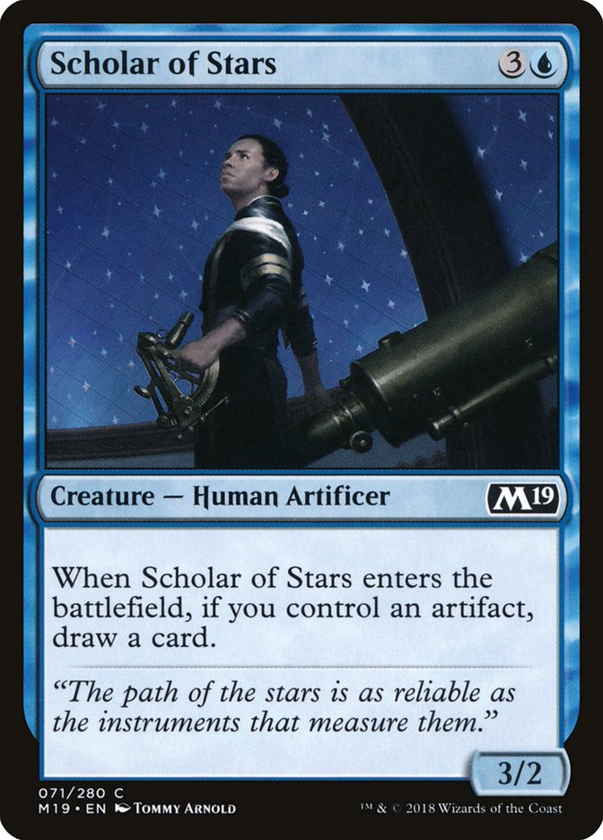 Scholar of Stars [Core Set 2019] | D20 Games