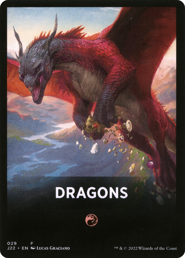 Dragons Theme Card [Jumpstart 2022 Front Cards] | D20 Games