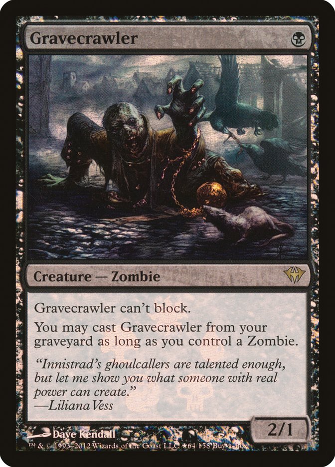 Gravecrawler (Buy-A-Box) [Dark Ascension Promos] | D20 Games