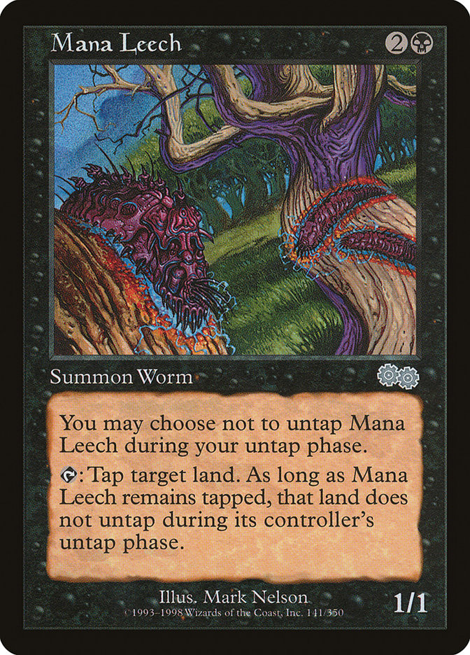 Mana Leech [Urza's Saga] | D20 Games