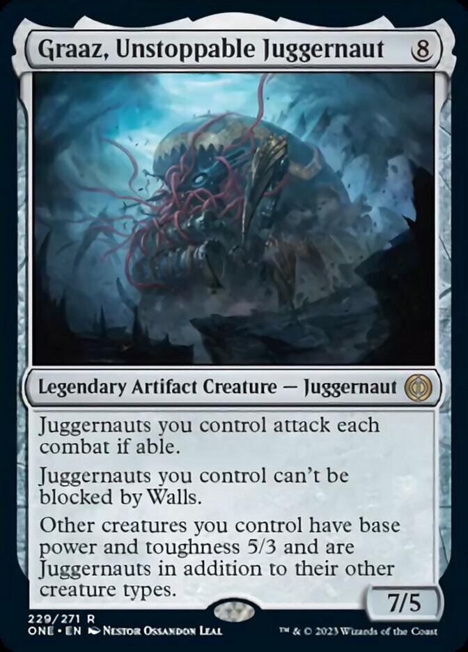 Graaz, Unstoppable Juggernaut [Phyrexia: All Will Be One] | D20 Games