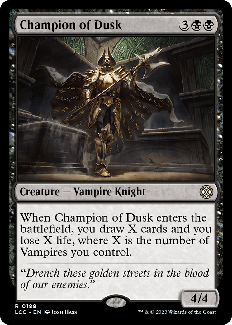 Champion of Dusk [The Lost Caverns of Ixalan Commander] | D20 Games