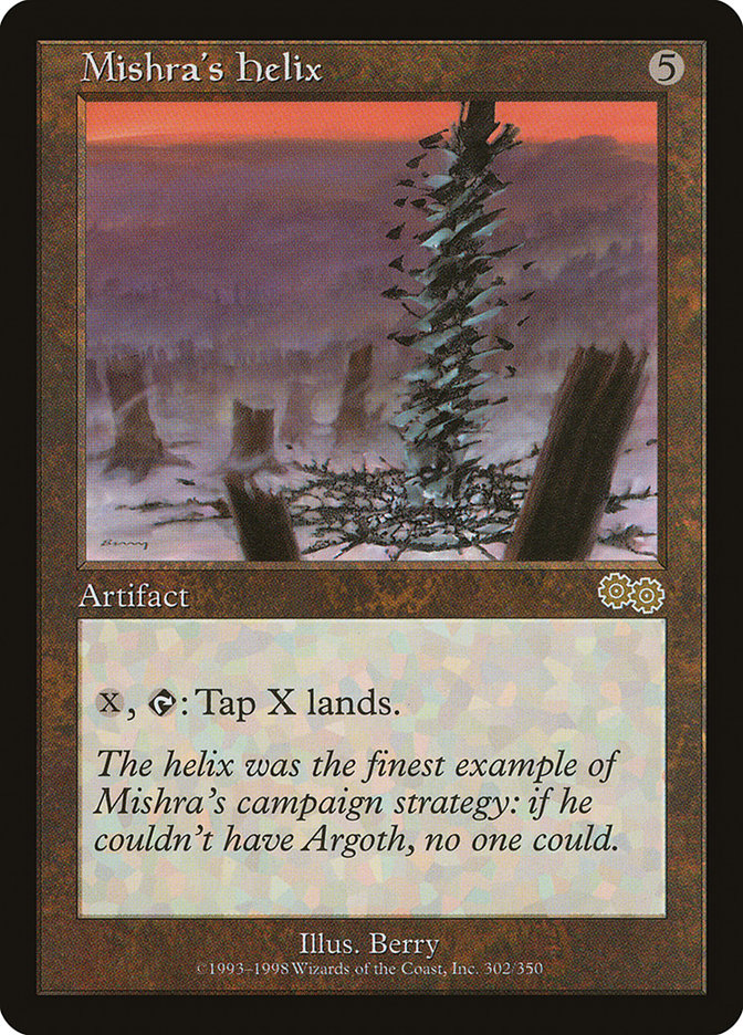 Mishra's Helix [Urza's Saga] | D20 Games