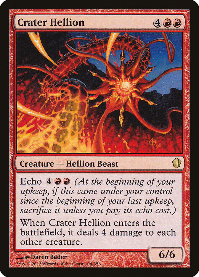 Crater Hellion [Commander 2013] | D20 Games