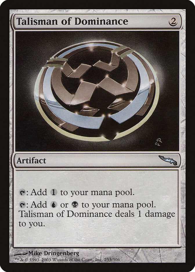 Talisman of Dominance [Mirrodin] | D20 Games